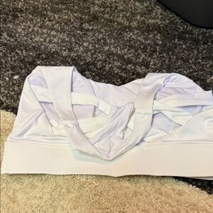 White Strappy Women's Bra